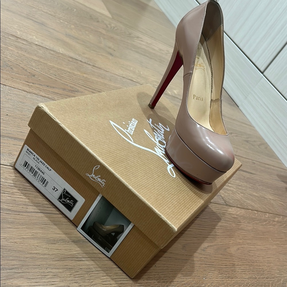 Christian Louboutin BIANCA 120 jazz calf